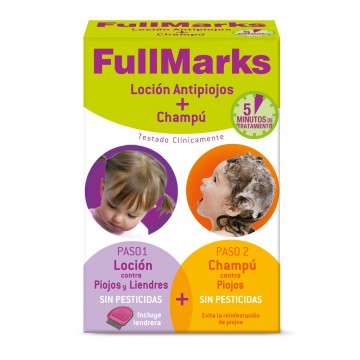 FULLMARKS CHAMPU POST- TRATAMIENTO + LOCION PEDI
