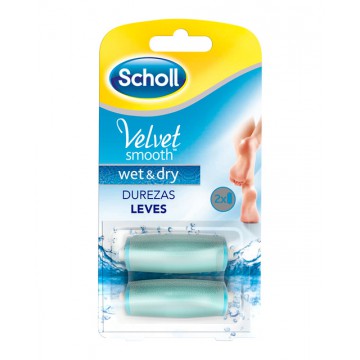 DR SCHOLL VELVET RECAMBIO PIES WET&DRY