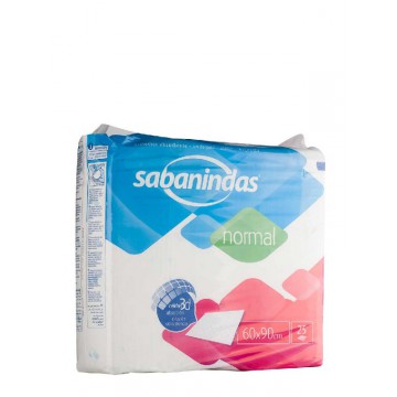 PROTECTOR DE CAMA SABANINDAS 60 X 90 25 UD
