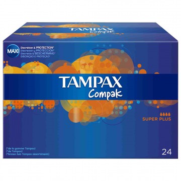 TAMPAX COMPACK SUPER PLUS 20 UND