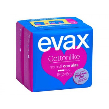 EVAX COTTONLIKE NORMAL CON ALAS 16