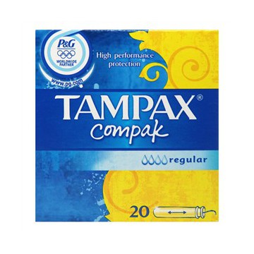 TAMPAX COMPAK REGULAR 24 UND