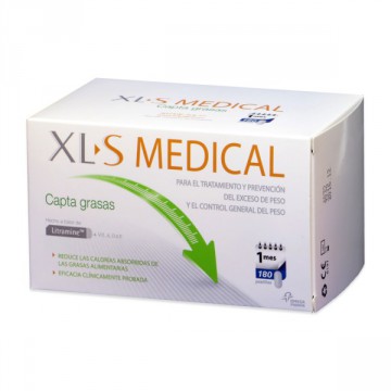 XLS MEDICAL CAPTAGRASAS 180 COMP