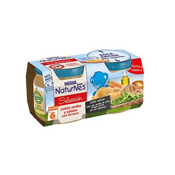 NESTLE NATURNES SELECCION JUDIAS VERDES PATATAS