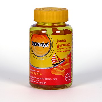 SUPRADYN JUNIOR GUMMIES CARAMELOS DE GOMA 30 U 4