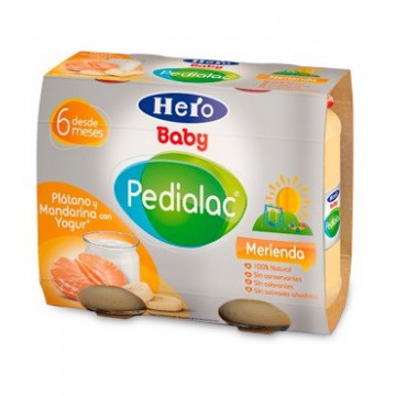 PEDIALAC MERIENDA PLATANO MANDARINA C/ YOGUR HER