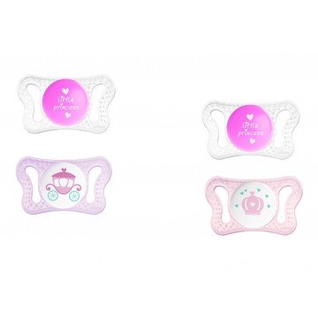 CHICCO CHUPETE SILICONA MICRO 0-2 M ROSA