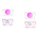 CHICCO CHUPETE SILICONA MICRO 0-2 M ROSA
