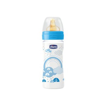 CHICCO BIBERON CAUCHO 2M+ 250ML ROSA