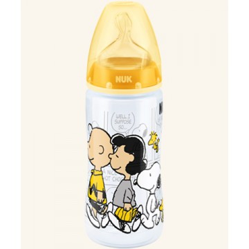 NUK BIBERON SNOOPY SILICONA T.L (6-18 MESES) 300