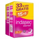 INDASEC MAXI COMPRESA PERDIDAS LEVES 20 UNIDADES