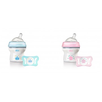 CHICCO PACK BIBE NATURALFEELING 150ML+ CHUPE MIC