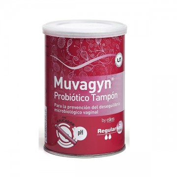 MUVAGYN PROBIOTICO TAMPON VAGINAL REGULAR