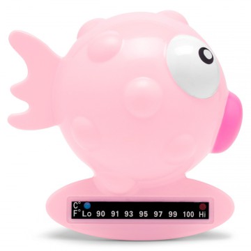 CHICCO TERMOMETRO BAÑO PEZ ROSA