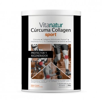 VITANATUR CURCUMA COLAGENO SPORT 360 GRAMOS