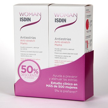 WOMAN ISDIN ANTIESTRIAS DUPLO 2ª UND 50% DTO
