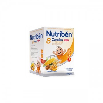 NUTRIBEN 8 CEREALES Y MIEL FRUTOS SECOS 600 G