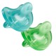 CHICCO CHUPE SILICONA TODOGOMA VERDE/AZUL 12M 2U