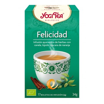 YOGI TEA FELICIDAD 17 BOLSITAS