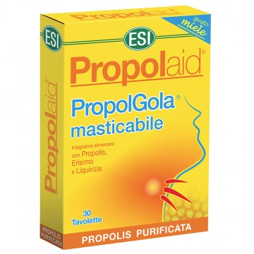 PROPOLAID PROPOLGOLA MASTICABLE MIEL 30 UNIDADES