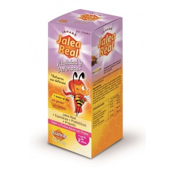 JUANOLA JALEA REAL NIÑOS VIT Y DEF JARABE 150 ML
