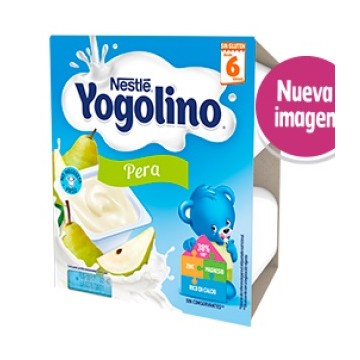 NESTLE IOGOLINO PERA 100 GRAMOS 4 TARRINAS