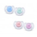 AVENT CHUPETE SILICONA 6 - 18 M TRASLUCIDOS 2 UN