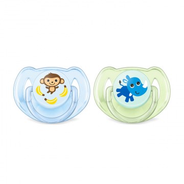 AVENT CHUPETE CLASSIC NIÑO SILICONA 6-18 M 2UND