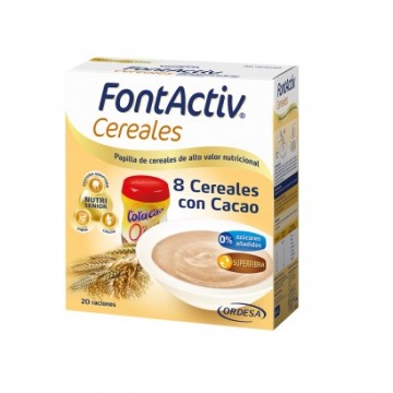 FONTACTIV 8 CEREALES CHOCO COLACAO 600 GR