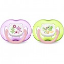 AVENT PHILIPS CHUPE SILICONA ANIMALES +18M 2UND