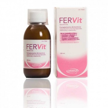 FERVIT SOLUCION ORAL 120 ML