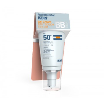 FOTOPROTECTOR ISDIN SPF-50+ GEL CREMA COLOR 50 M