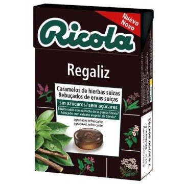RICOLA CARAMELO REGALIZ 50 GR