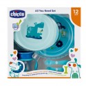 CHICCO SET DE COMIDA NIÑO +12 MESES