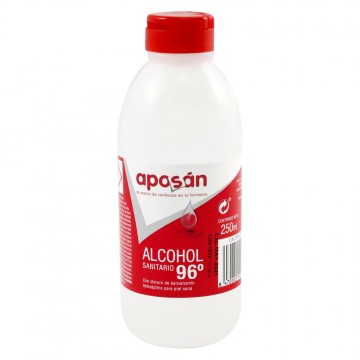 APOSAN ALCOHOL 96º CL DE BENZALCONIO 250 ML
