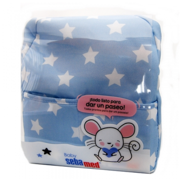 SEBAMED MOCHILA ESTRELLAS AZUL