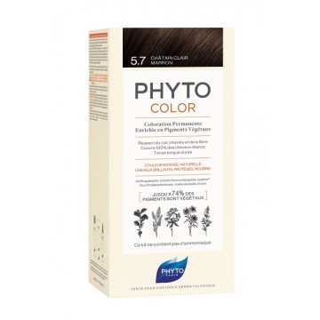 PHYTO COLOR Nº 5.7 CASTAÑO CLARO MARRON