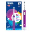 ORAL-B CEPILLO PRO 600 INFANTIL MORADO +6 AÑOS