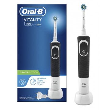 ORAL-B CEPILLO ELECTRICO VITALITY CROSS AC NEGRO