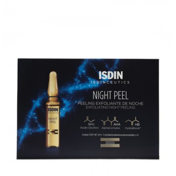 ISDINCEUTICS NIGHT PEEL 2 ML 10 AMPOLLAS