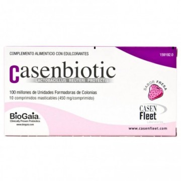 CASENBIOTIC SABOR FRESA 10 COMPRIMIDOS