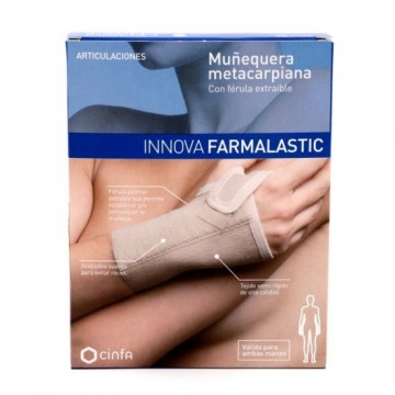 INNOVA FARMALASTIC MUÑEQUERA METACARPIANA T.P
