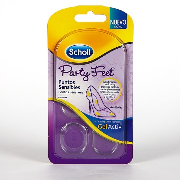 SCHOLL PARTY FEET PUNTOS SENSIBLES 6 UND