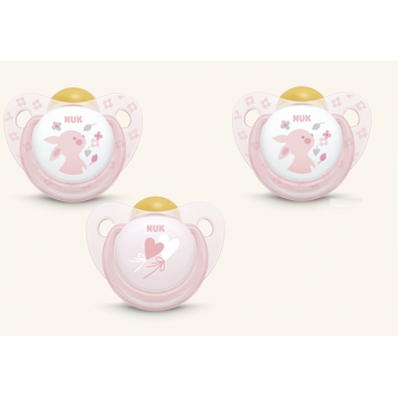 NUKETE ROSE T2 3 X 2U NUK ANATOMICO