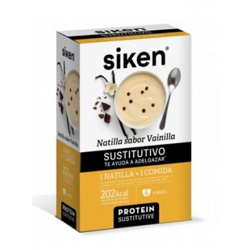SIKEN PROTEIN SUSTITUTIVE NATILLA VAINILLA 6 SOB