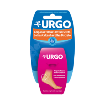 URGO AMPOLLAS TALONES ULTRADISCRETO 5 UND