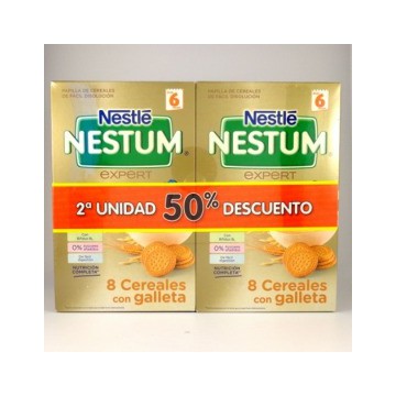 NESTUM 8 CEREALES GALLETAS 2º UND 50% DTO