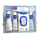 MUSTELA CANASTILLA BEBE AZUL