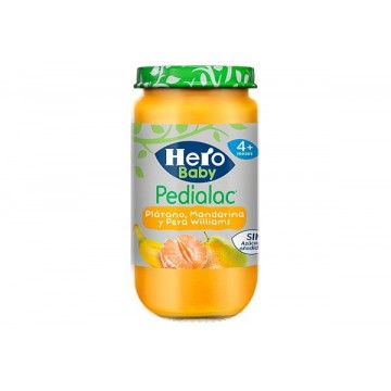 PEDIALAC PLATANO MANDARINA PERA HERO BABY 250 G