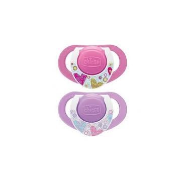 CHICCO CHUPETE PHYSIO COMPACT LÁTEX +12M 2UND